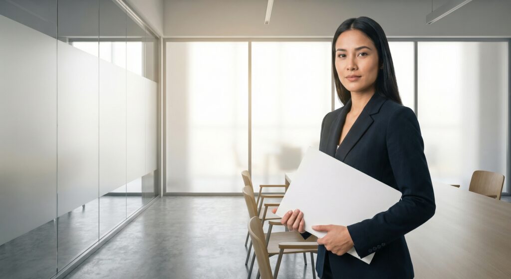 Cláusula de Não Aliciamento: A Proteção que o RH Esquece - ilustração de gestor de RH auditando contrato trabalhista