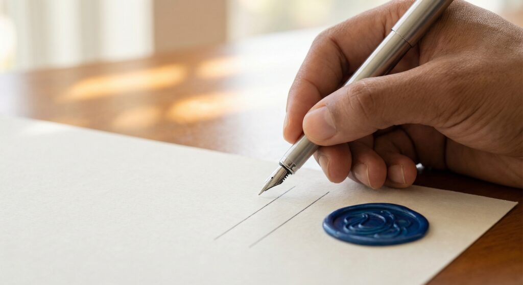 Cláusula de não aliciamento: Blindagem para o RH - ilustração de gestor de RH auditando contrato trabalhista