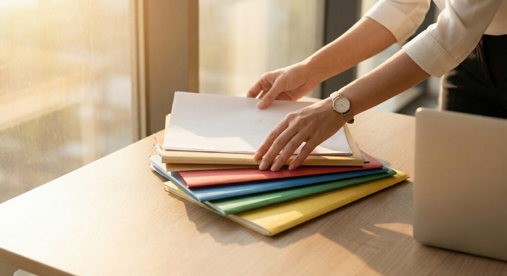 Cláusula de Não Concorrência: Guia para Validar no RH - ilustração de gestor de RH auditando contrato trabalhista