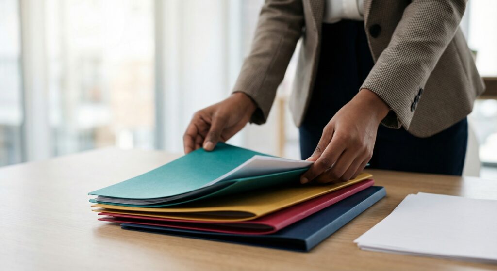 Cláusula de não concorrência: Guia prático de validade - ilustração de gestor de RH auditando contrato trabalhista