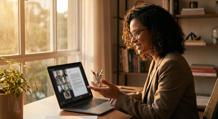 Cláusula de não concorrência: O perigo oculto para sócios - ilustração de empreendedor analisando contrato