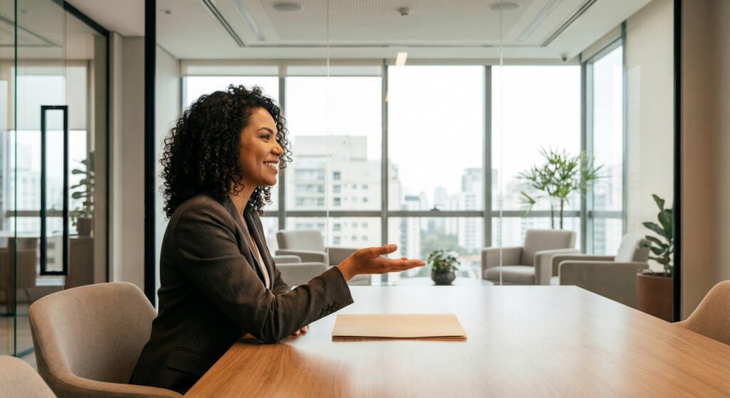 Cláusula de não concorrência: validade jurídica e riscos - ilustração de gestor de RH auditando contrato trabalhista