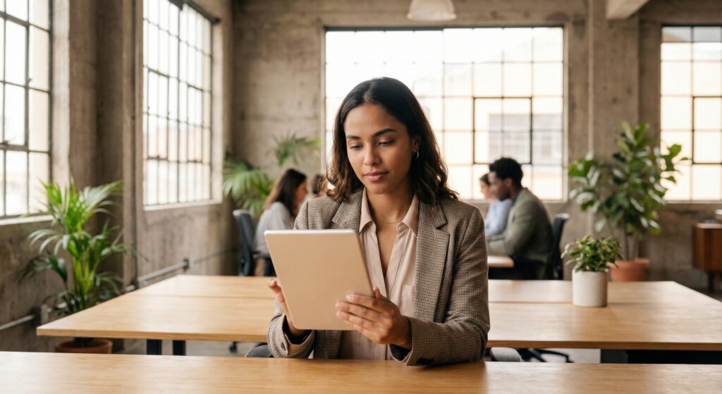 Cláusula de Vesting: O escudo contra sócios desistentes - ilustração de empreendedor analisando contrato