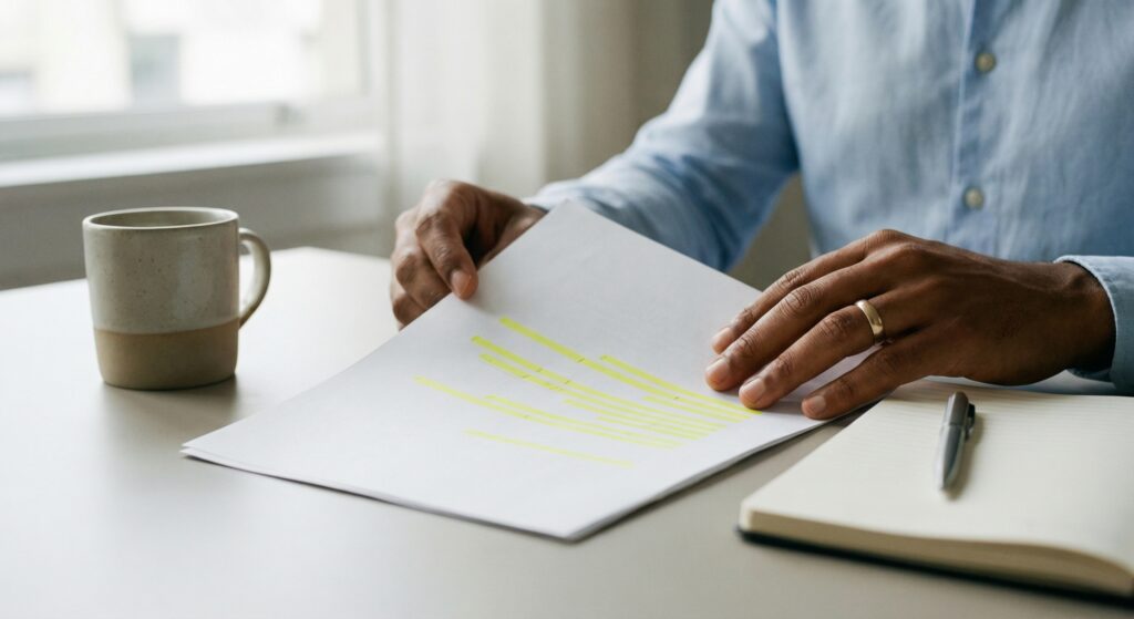 Como validar a cláusula de não concorrência e evitar riscos - ilustração de gestor de RH auditando contrato trabalhista